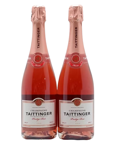 2x Taittinger Prestige Rose Champagne and Sparkling buy online