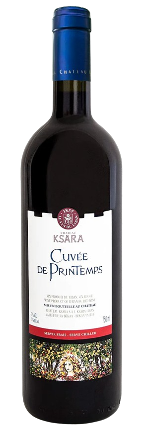 Chateau Ksara Cuvee du Printemps 2021 Red Wine Lebanon buy online