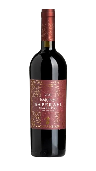 Vachnadziani Saperavi Classical 2020 Red Wine Georgia buy online