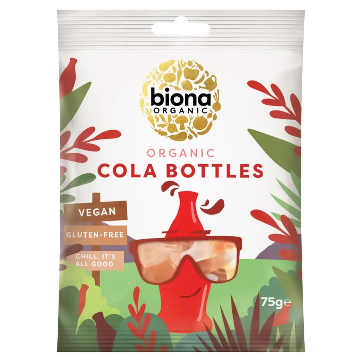 Biona Organic Cool Cola Bottles 75g