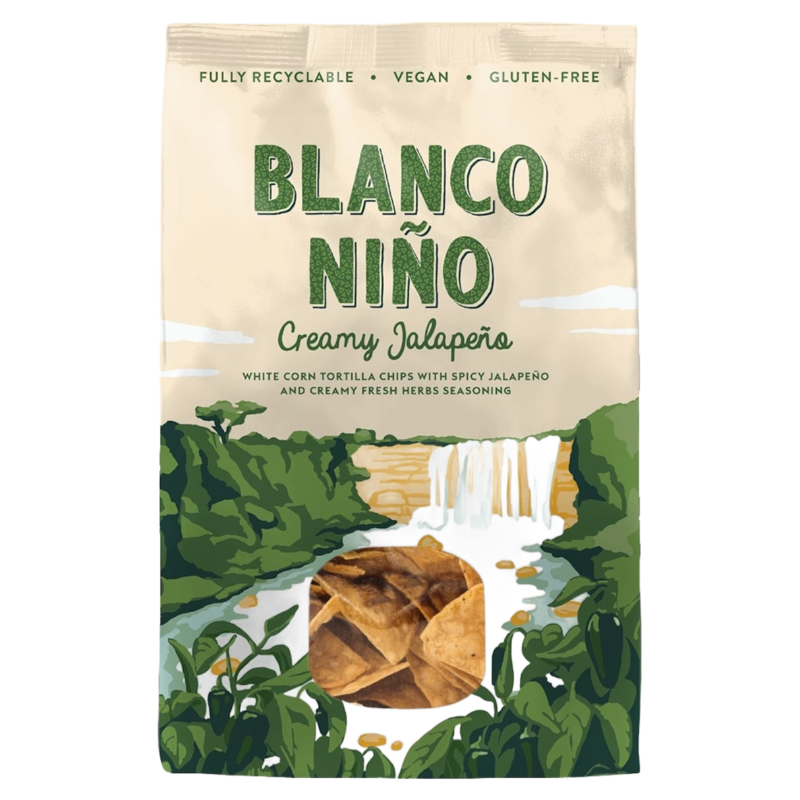Blanco Niño Creamy Jalapeño Tortilla Chips 170g