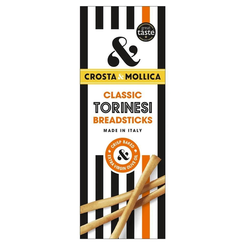 Crosta & Mollica Classic Torinesi Breadsticks 120g