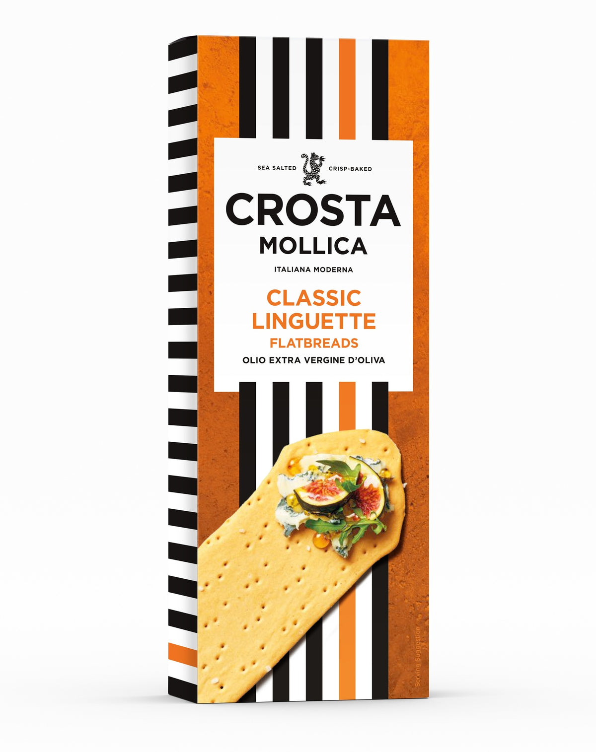 Crosta & Mollica Linguette Classic Italian flatbreads 150g pack