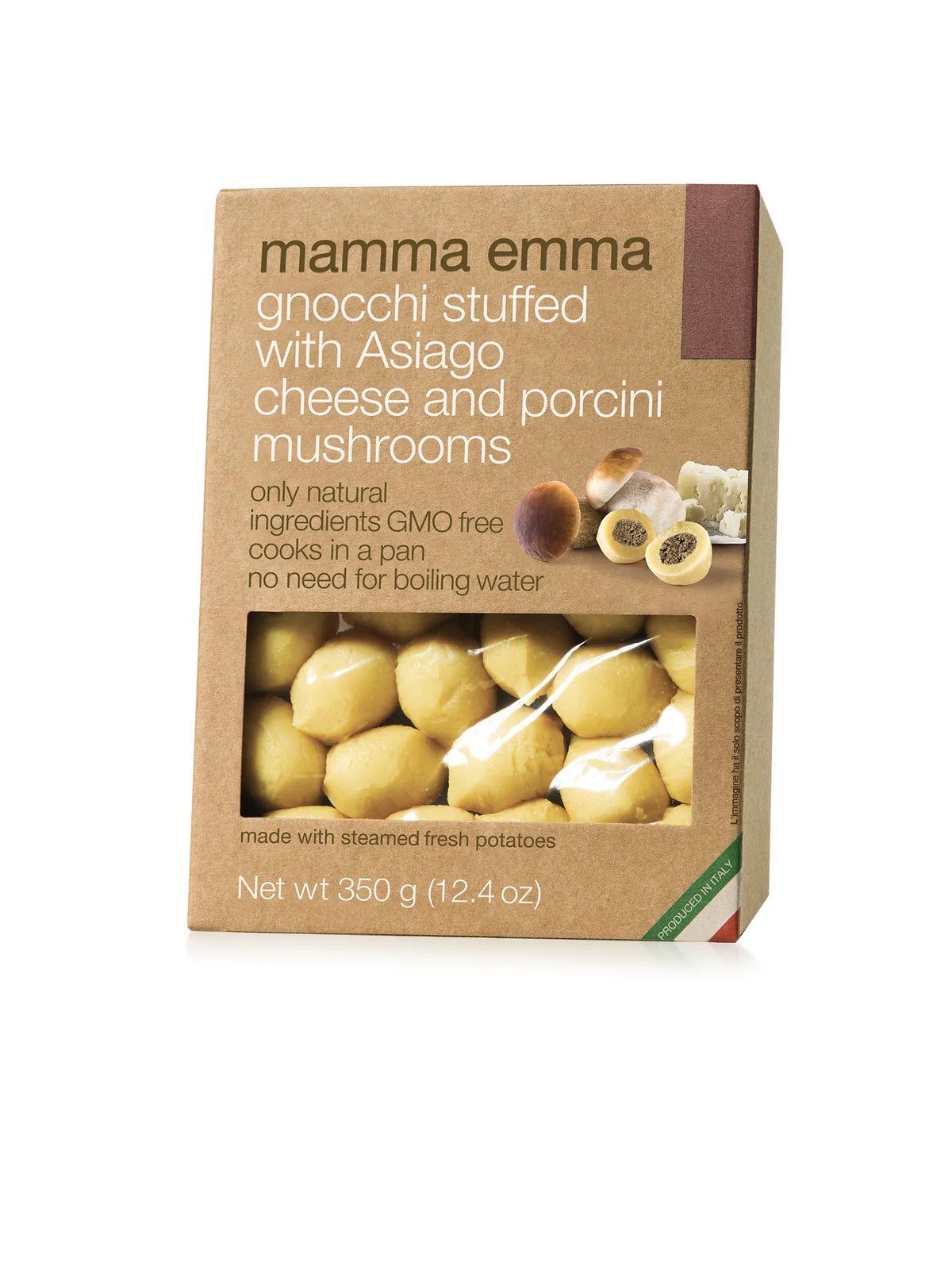 Mamma Emma Gnocchi with Asiago & Porcini Mushrooms 350g