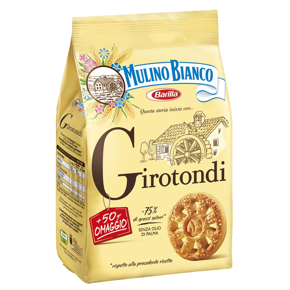 Mulino Bianco Girotondi ring-shaped biscuits 350g bag