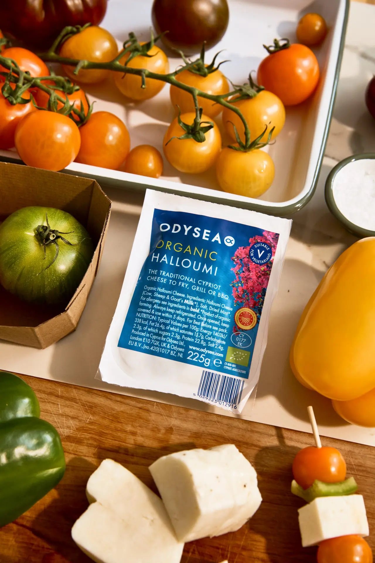 Odysea Organic Halloumi PDO 225g