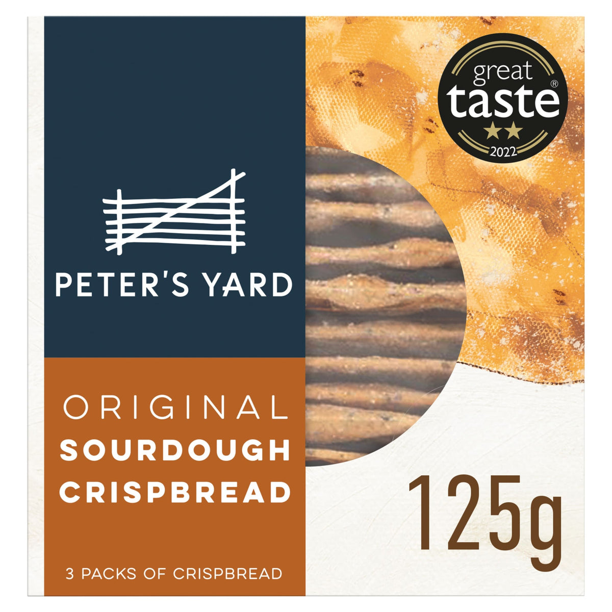 Peter's Yard Original Sourdough Crispbread 125g box