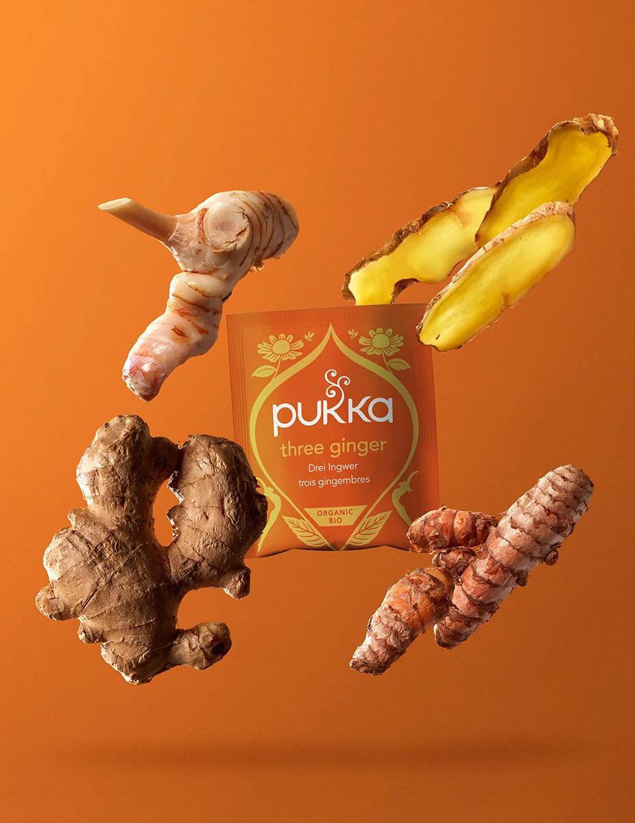 Pukka Organic Three Ginger Tea 20 Bags 36g