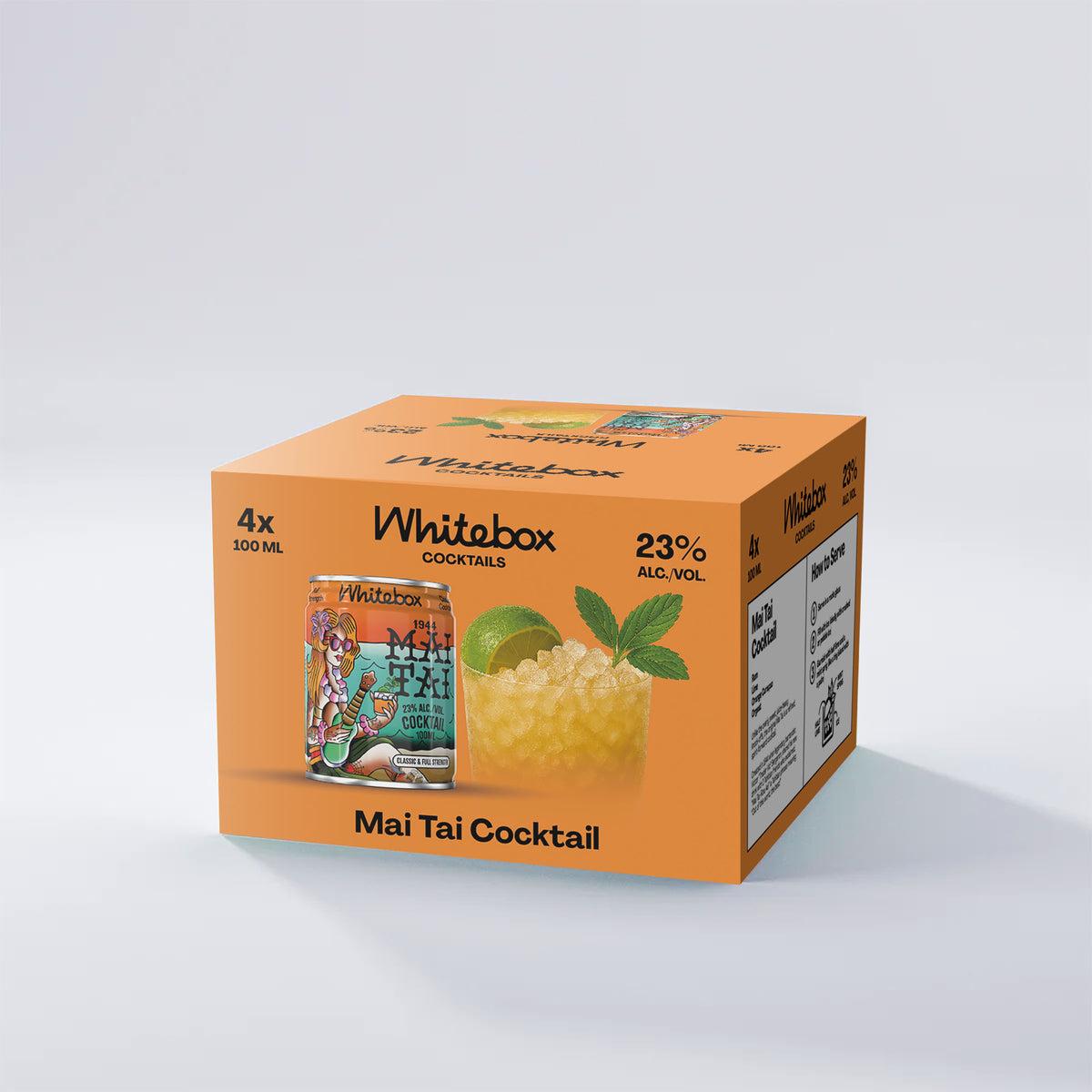 Whitebox Cocktails Mai Tai 100ml Ready-to-Drink Rum Cocktail Can