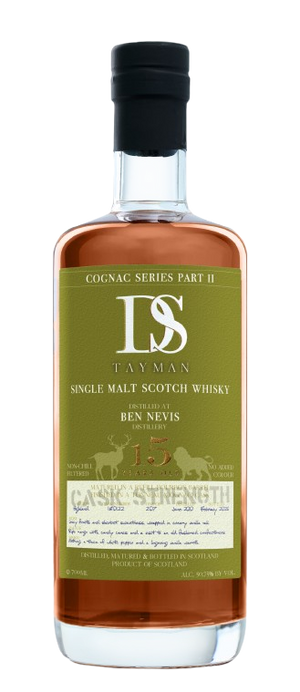 DS Tayman Ben Nevis 15 Year Old Cognac Series Part II Whisky buy online