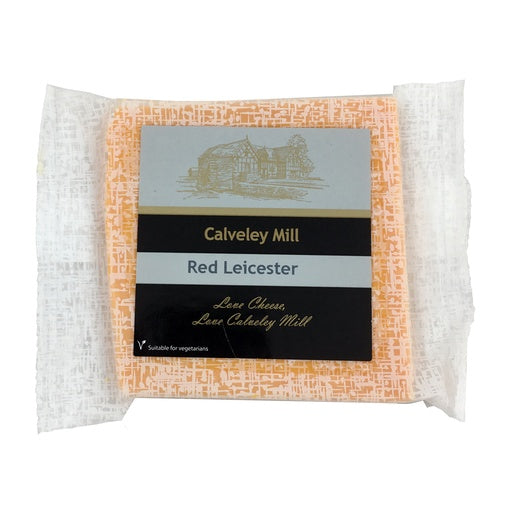 Calveley Red Leicester Block 150g vegetarian British cheese