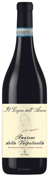 Il Cigno dell Avon Amarone della Valpolicella Le Clivie Corvina Italy buy online