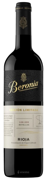 Beronia Edicion Limitada Rioja 2021 Tempranillo Spain buy online
