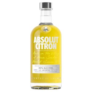 Absolut Citron Lemon Flavoured Vodka 70cl Vodka buy online