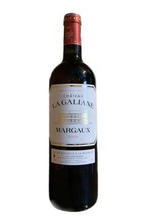 Chateau La Galiane Margaux 2016 Red Wine France buy online