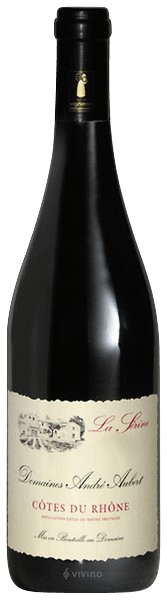 Domaines Andre Aubert La Serine Cotes du Rhone Grenache France buy online