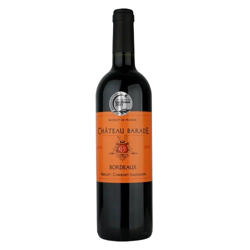 Chateau Barade Bordeaux 2022v Merlot France buy online