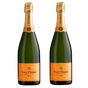 Veuve Clicquot Brut 2x Bottles Champagne and Sparkling buy online