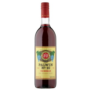 Palwin No 10 Menorah Red Kosher Red Wine Israel buy online