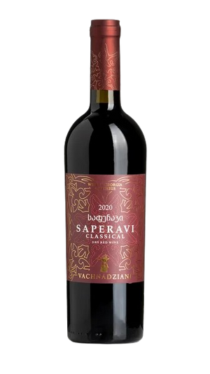 Vachnadziani Saperavi Classical 2020 Red Wine Georgia buy online