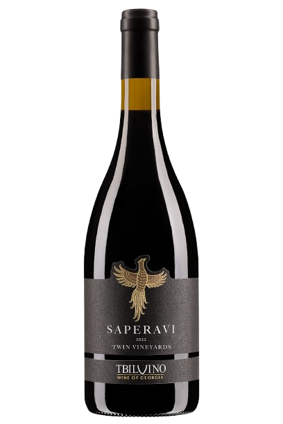 Tbilvino Saperavi Twin Vineyards 2022 Red Wine Georgia buy online
