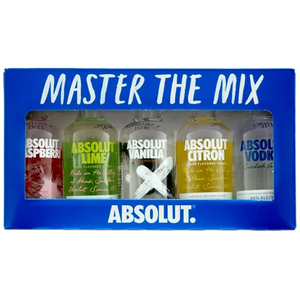 Absolut Master the Mix Vodka Miniature Gift Set 5x50ml buy online