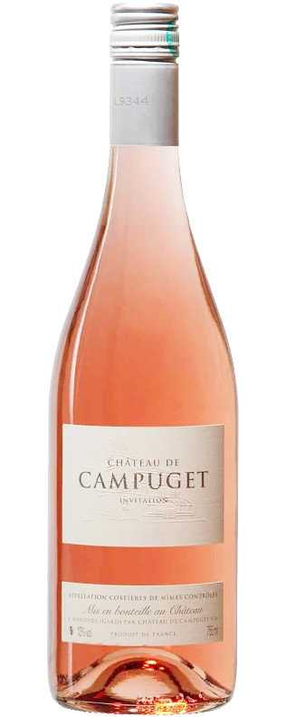 Chateau de Campuget Invitation Rose Rose Wine France buy online
