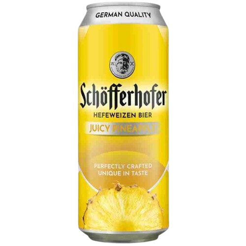Schofferhofer Juicy Pineapple Hefeweizen Bier Beer buy online