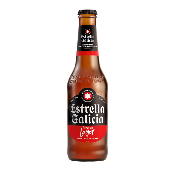 Estrella Galicia Cerveza Lager Beer buy online
