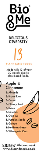 Apple & Cinnamon Granola 360g crunchy plant-based breakfast granola available at The Velvet Corner