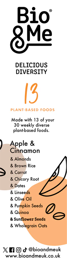 Apple & Cinnamon Granola 360g crunchy plant-based breakfast granola available at The Velvet Corner