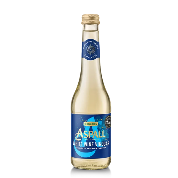 Aspall Organic White Wine Vinegar 350ml | The Velvet Corner