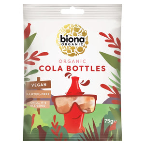 Biona Organic Cool Cola Bottles 75g
