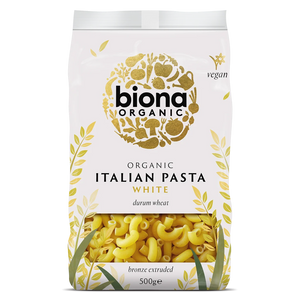 Biona Organic White Macaroni Pasta 500g
