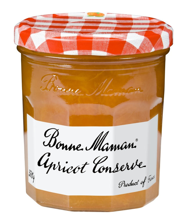 Bonne Maman Apricot Fruit Conserves Jam 370g premium French apricot preserve available at The Velvet Corner