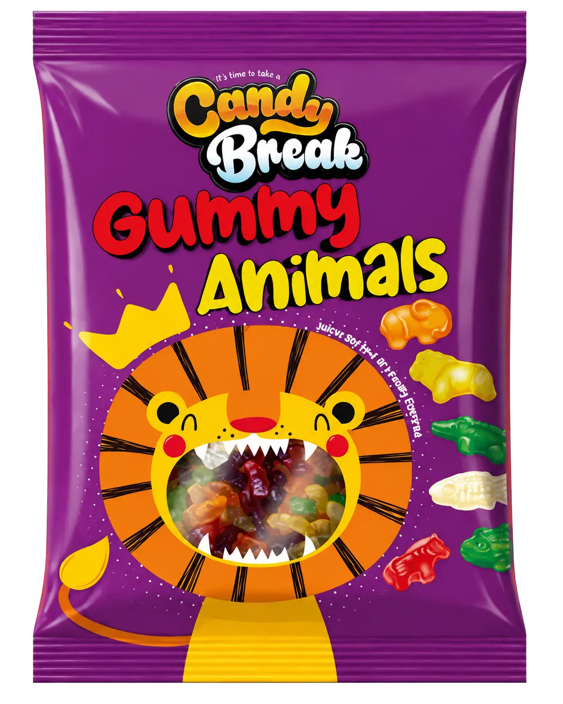 Candy Break Gummy Animals 113g