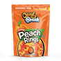 Front pack of Candy Break Peach Rings 113g