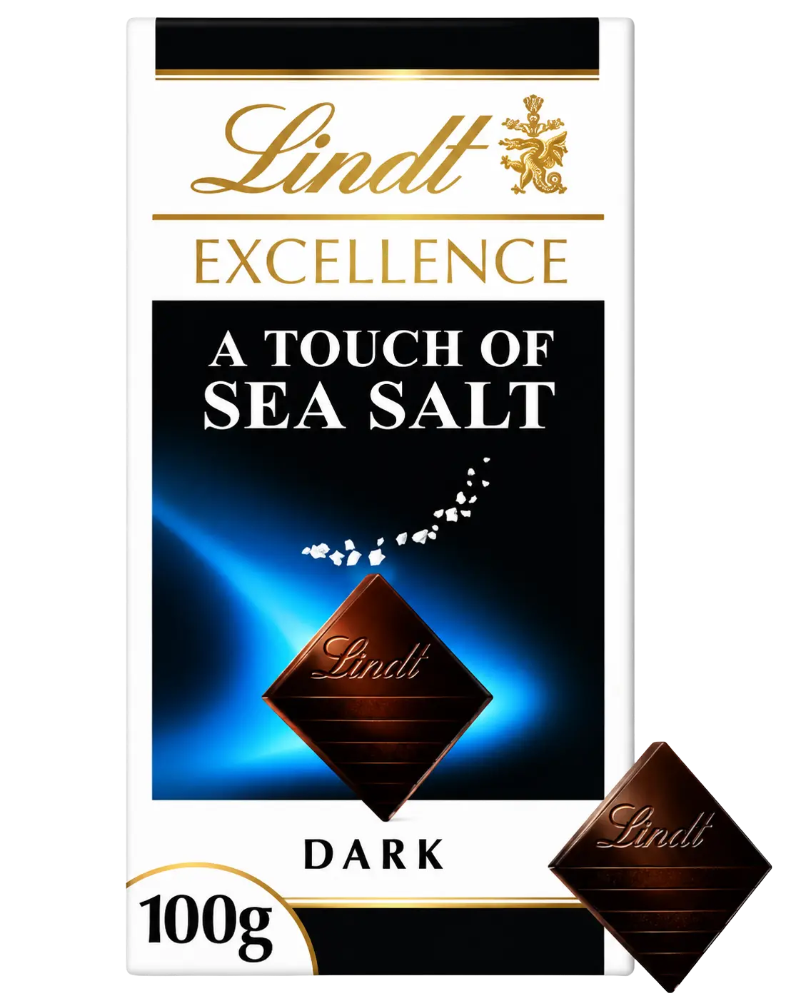 Lindt Excellence Dark Chocolate with Sea Salt 100g