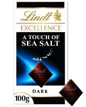 Lindt Excellence Dark Chocolate with Sea Salt 100g