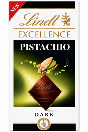 Lindt Excellence Pistachio Dark Chocolate Bar 100g