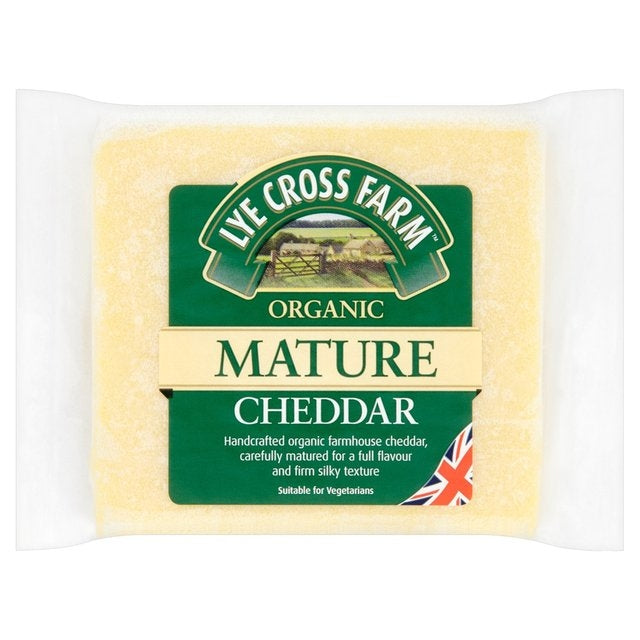 Lye Cross Farm Organic Mature Cheddar 245g