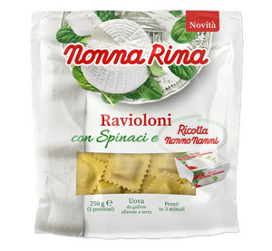 Nonna Rina Spinach & Ricotta Ravioloni 250g