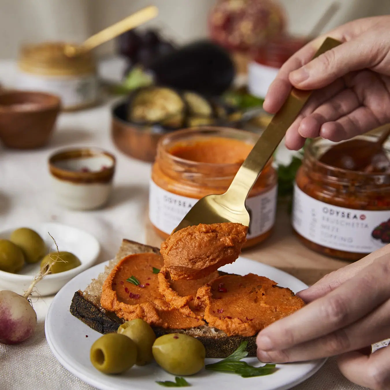 Odysea Harissa Houmous 265g