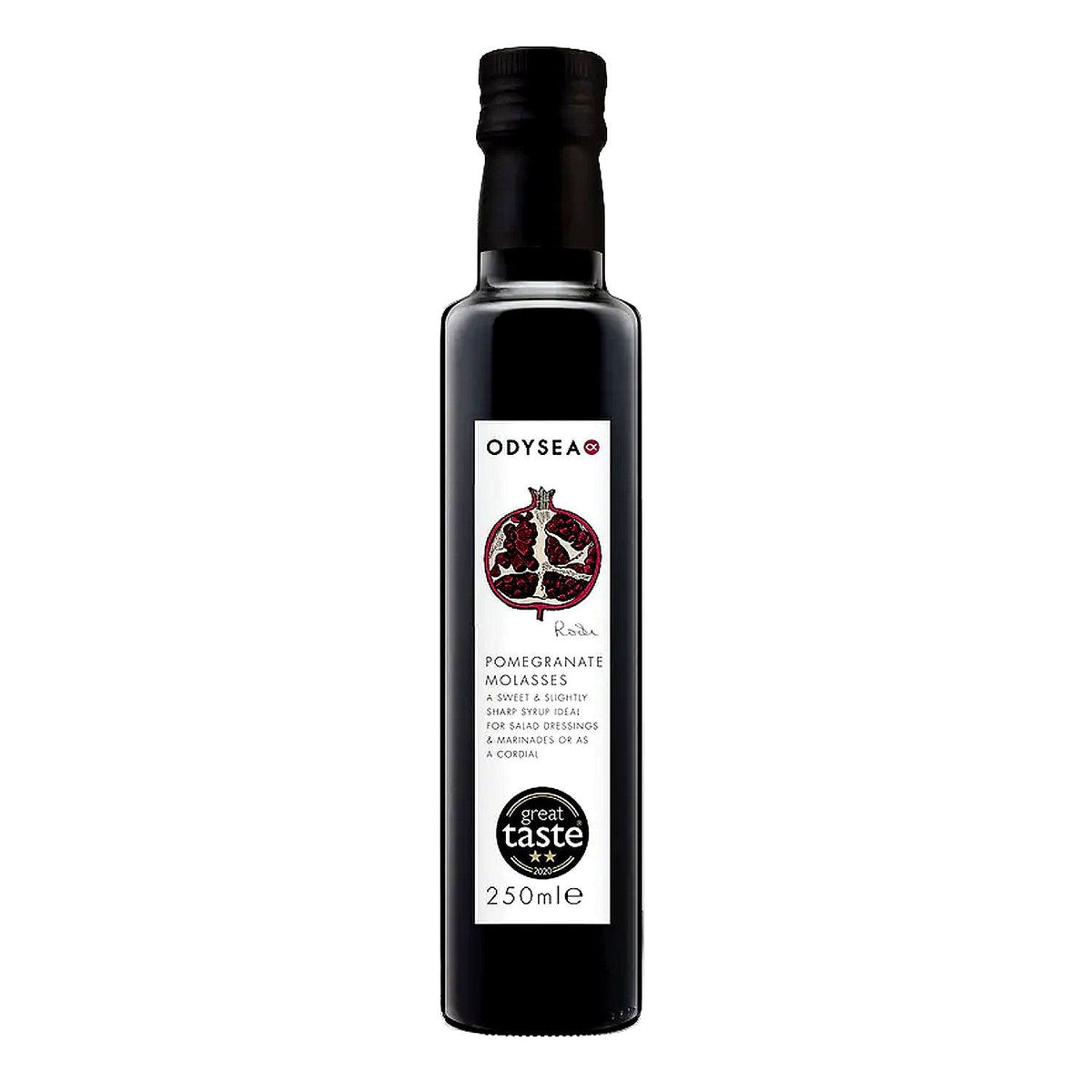 Odysea Pomegranate Molasses 250ml Mediterranean condiment product available at The Velvet Corner