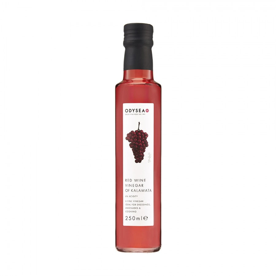 Odysea Red Wine Vinegar of Kalamata 250ml Mediterranean oil or vinegar product available at The Velvet Corner