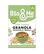 Pistachio & Vanilla Granola 360g low sugar high fibre breakfast granola available at The Velvet Corner