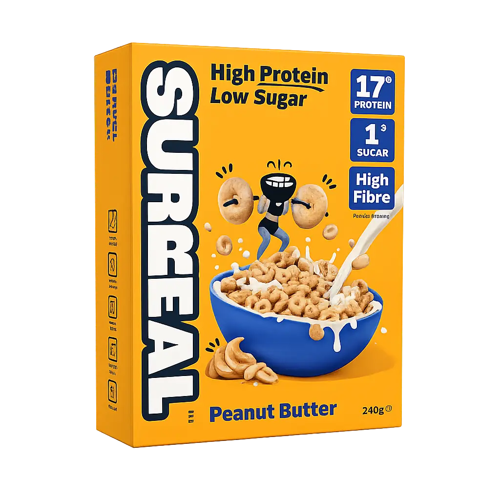 Surreal High-Protein Peanut Butter Cereal 240g