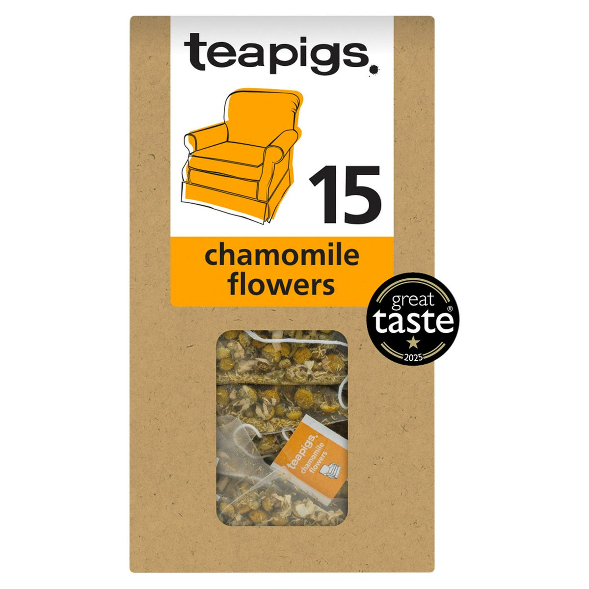 Teapigs Chamomile Flowers 15 Tea Temples