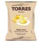 Torres Fried Egg Flavoured Potato Chips 125g premium Spanish gourmet crisps available at The Velvet Corner