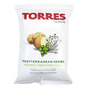 Torres Mediterranean Herbs Potato Chips 150g premium Spanish gourmet crisps with rosemary thyme and oregano available at The Velvet Corner